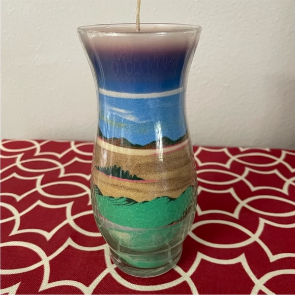 Sand Art Jar Candle, Unburned - Picture 3 of 5